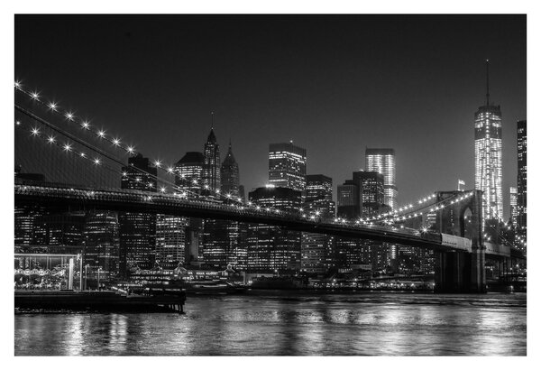 Tablou cu podul Brooklin în New York (90x60 cm)
