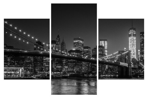 Tablou cu podul Brooklin în New York (90x60 cm)