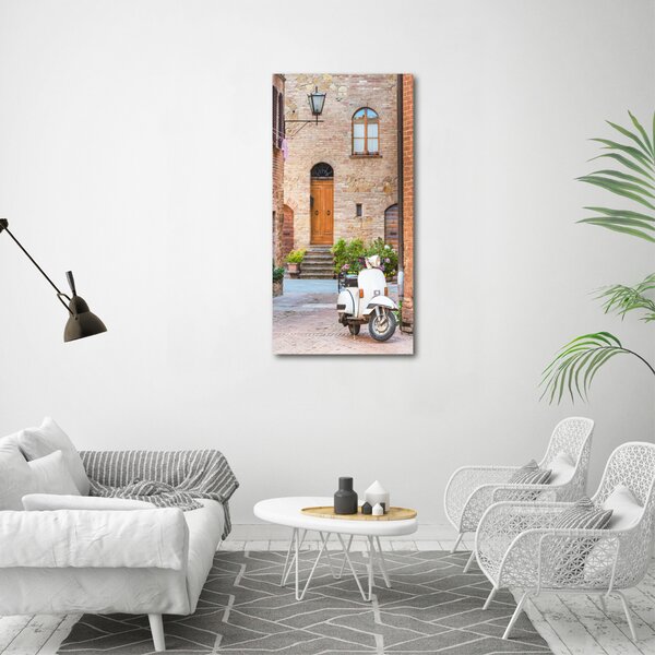 Tablou Printat Pe Sticlă străzile italiene