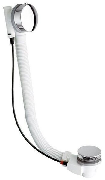 Polysan Polysan, Set de baie cu bowden, lungime 575 mm, dop 72 mm, crom, 71680