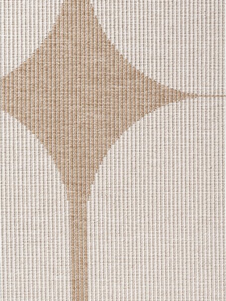 Covor pentru exterior și interior bej/fildeș rotund ø 160 cm Duet Bowen – NORTHRUGS