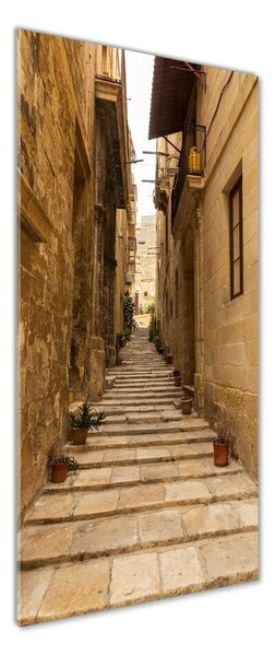 Fotografie imprimată pe sticlă Strazi din Malta
