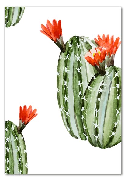 Tablou Printat Pe Sticlă cactuși