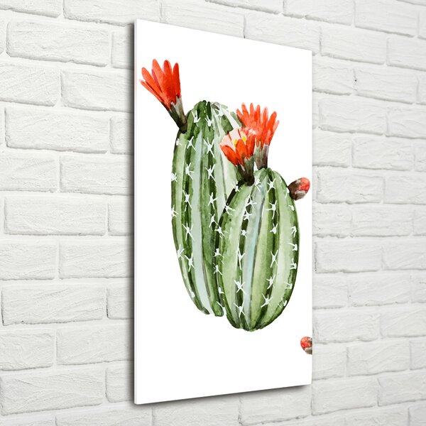 Tablou Printat Pe Sticlă cactuși