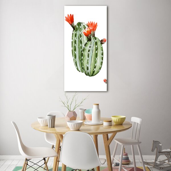Tablou Printat Pe Sticlă cactuși