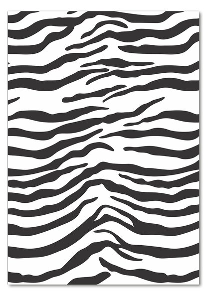 Tablou din Sticlă fundal Zebra