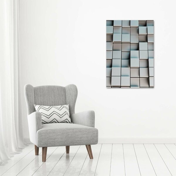 Tablou canvas cuburi de perete