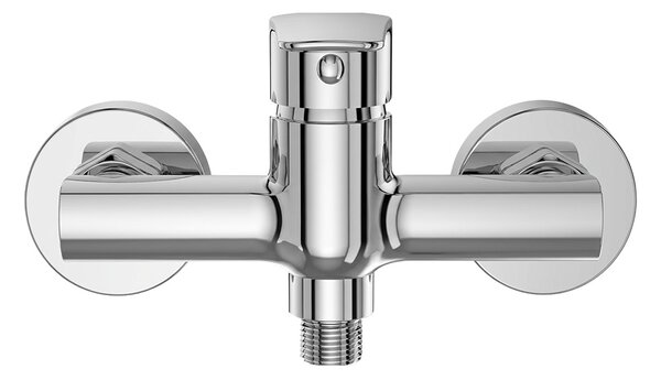 Mereo Mereo, Baterie de duș de perete Mereo, Pego, 150 mm, fără accesorii, cromat, MER-CB60103P