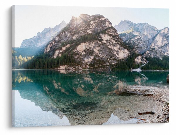 Tablou cu lac montan (70x50 cm)