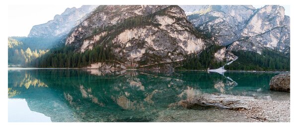 Tablou cu lac montan (120x50 cm)