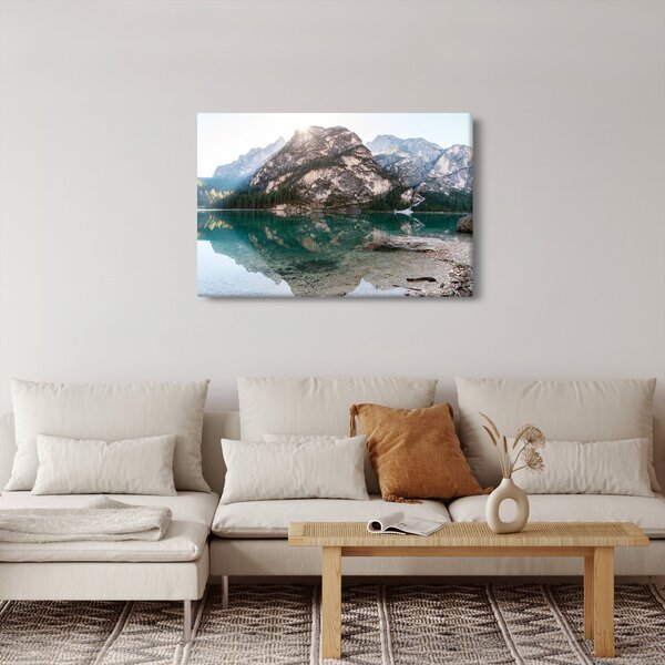 Tablou cu lac montan (90x60 cm)