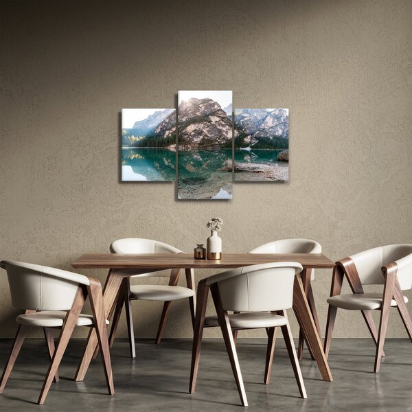Tablou cu lac montan (90x60 cm)