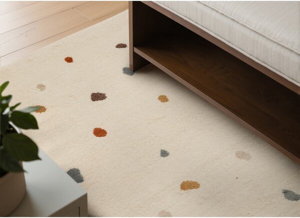 Covor pentru copii crem 120x170 cm Funny Dots – Hanse Home