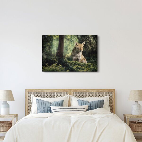 Tablou cu vulpe (90x60 cm)