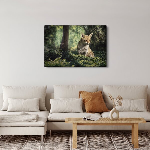 Tablou cu vulpe (90x60 cm)