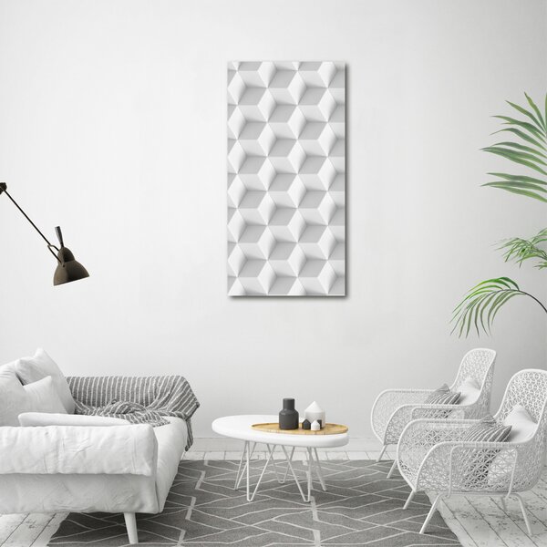 Tablou Printat Pe Sticlă 3D Abstracție