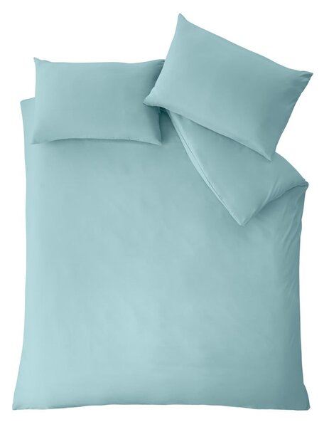 Lenjerie de pat albastră pentru pat dublu 200x200 cm So Soft Easy Iron – Catherine Lansfield