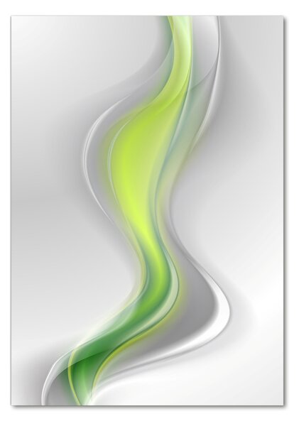 Tablou acrilic valuri abstracte