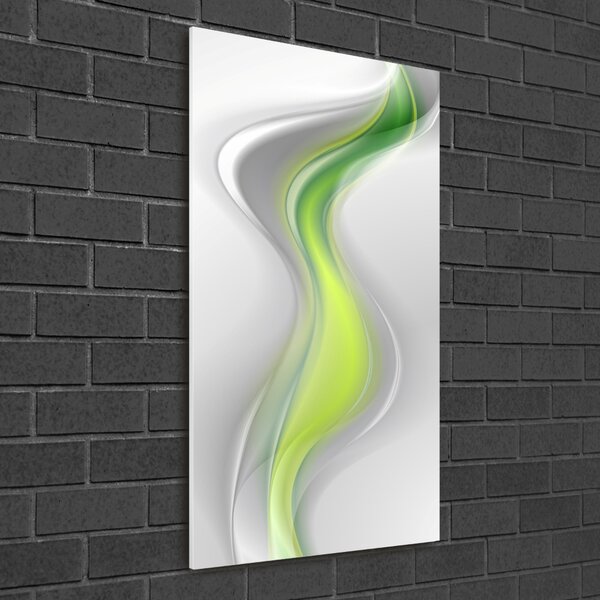 Tablou acrilic valuri abstracte