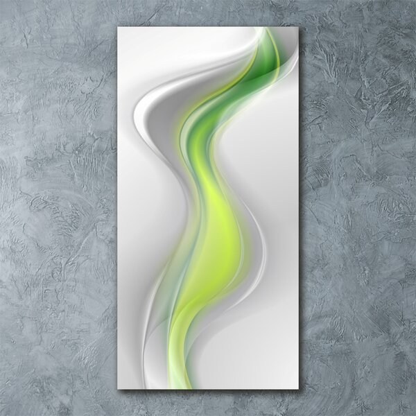Tablou acrilic valuri abstracte