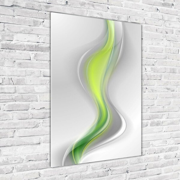Tablou acrilic valuri abstracte