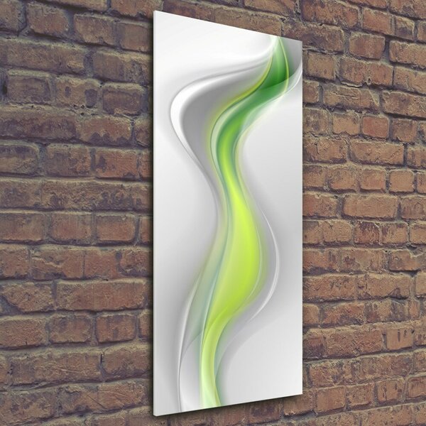 Tablou acrilic valuri abstracte