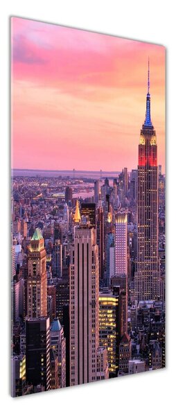 Tablou sticlă New York West