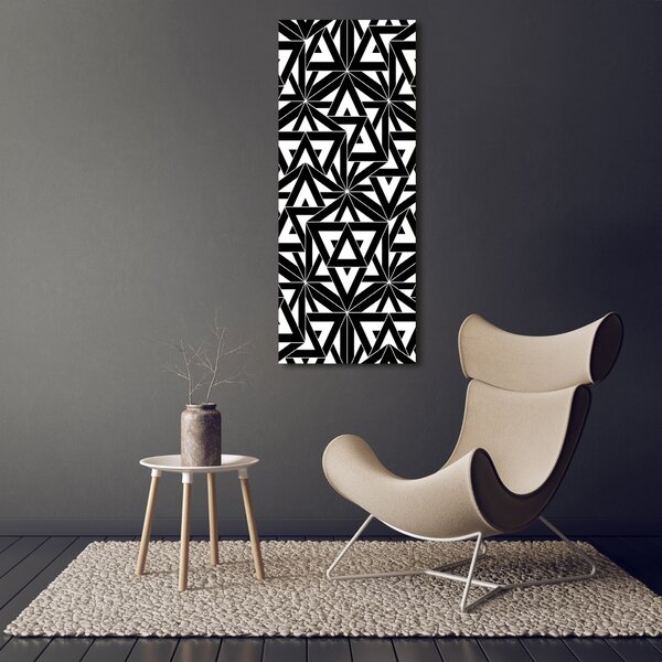 Pictură pe pânză fundal geometrică