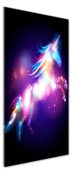 Fotografie imprimată pe sticlă unicorn magic