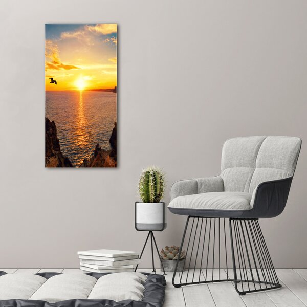 Tablou canvas Apus de soare pe mare