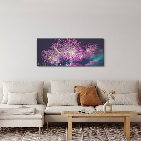 Tablou cu artificii (120x50 cm)