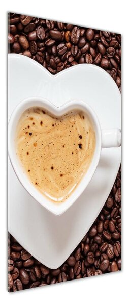 Tablou sticlă ceașcă de cafea