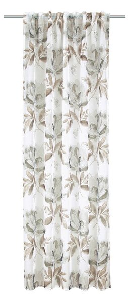 Draperie albă-maro 135x245 cm – Sehlbach