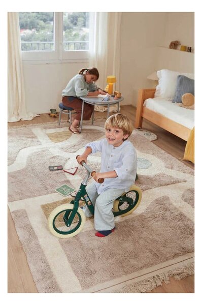 Covor de joacă pentru copii gri din bumbac 120x170 cm Eco-City – Lorena Canals