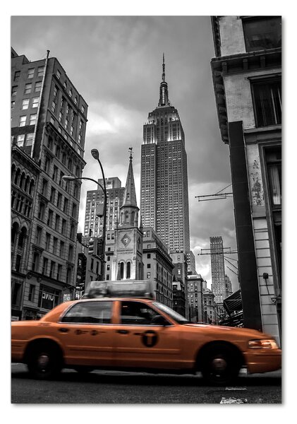 Tablou pe pe sticlă New York