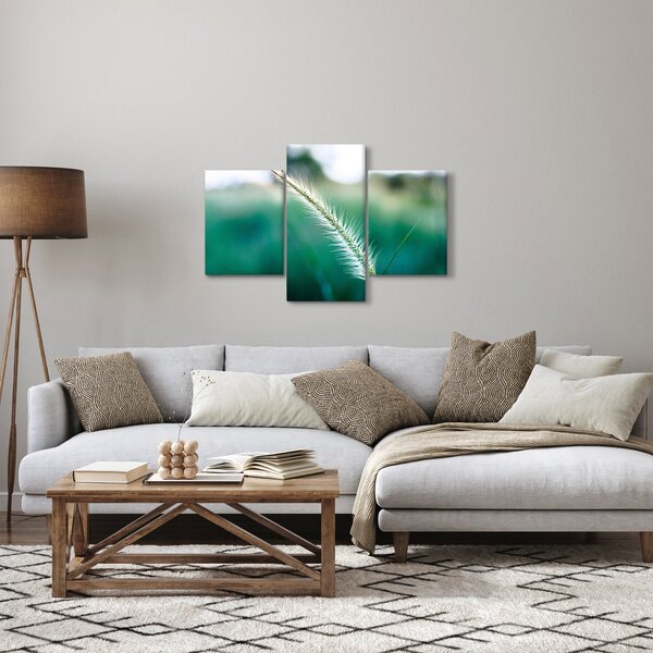 Tablou cu fir de iarbă (90x60 cm)