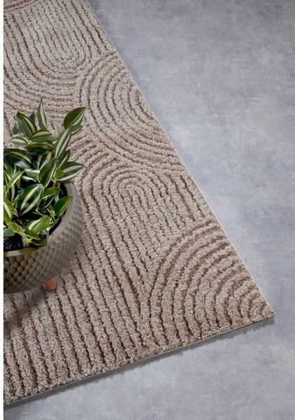 Covor tip traversă bej 80x240 cm Chappe Beige – Elle Decoration