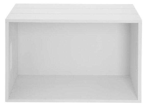 Cutie de depozitare albă din lemn 36x26x15 cm – Orion