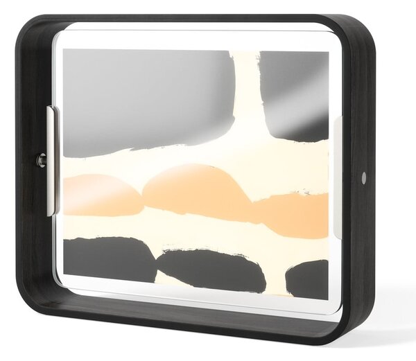 Ramă foto neagră cu picior de susținere din lemn 26x31,5 cm Bellwood – Umbra