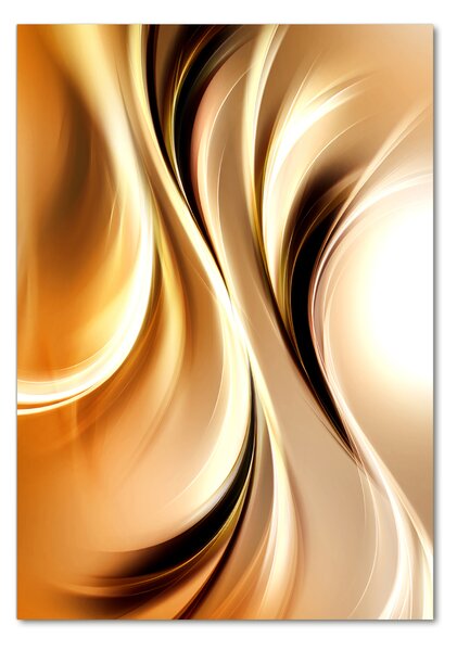 Tablou sticlă valuri abstracte