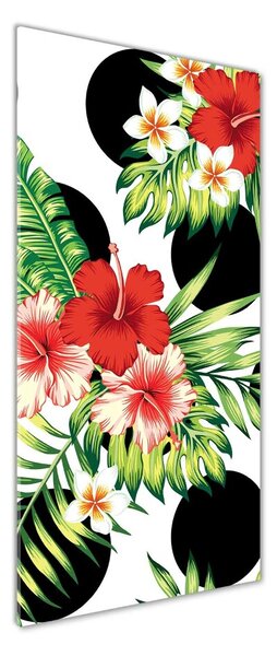 Tablou pe pe sticlă model Hawaii