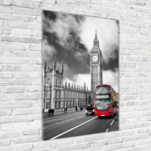 Tablou Printat Pe Sticlă Big Ben, Londra