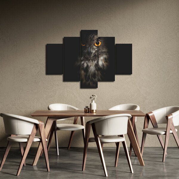 Tablou cu bufnița (150x105 cm)