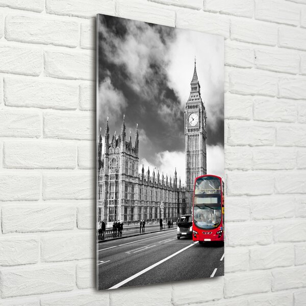 Tablou Printat Pe Sticlă Big Ben, Londra