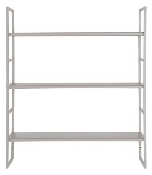 Raft gri deschis etajat din metal 48 cm Beja – House Nordic