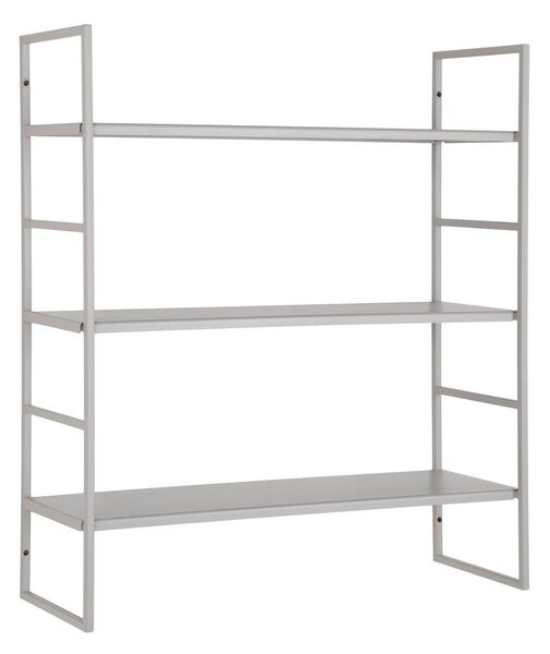 Raft gri deschis etajat din metal 48 cm Beja – House Nordic