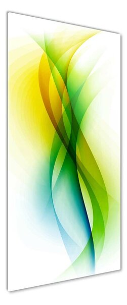 Tablou din Sticlă valuri abstracte