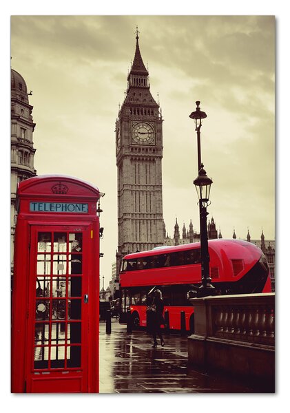 Tablou pe pe sticlă Big Ben, Londra