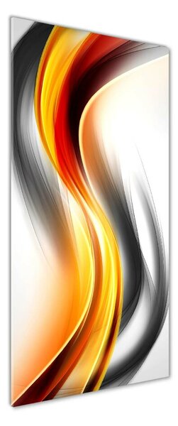 Tablou din Sticlă valuri abstracte