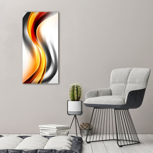 Print pe canvas valuri abstracte